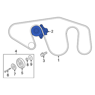Nissan OE - Accessory Drive Belt Tensioner Assembly