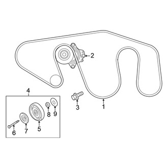 Nissan OE - Cooling - Belts & Pulleys (5.6L)