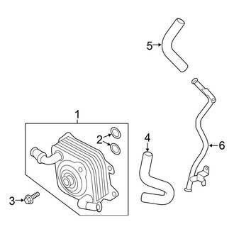 Nissan OE - Cooling - Oil Cooler (5.6L)