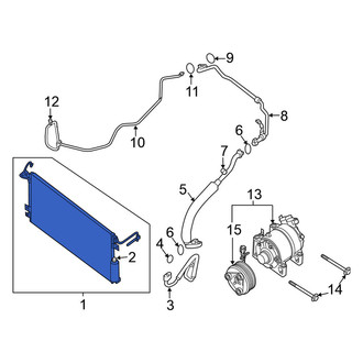 Nissan OE - A/C Condenser