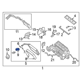 Nissan OE - A/C Expansion Valve