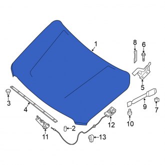 Nissan NV Replacement Hood Panels — CARiD.com