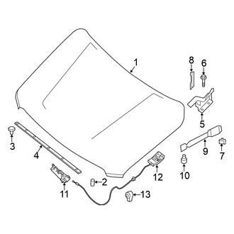 Nissan OE - Hood & Components