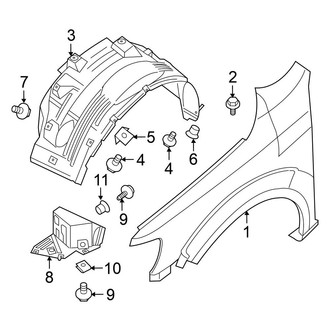 Nissan OE - Fender & Components
