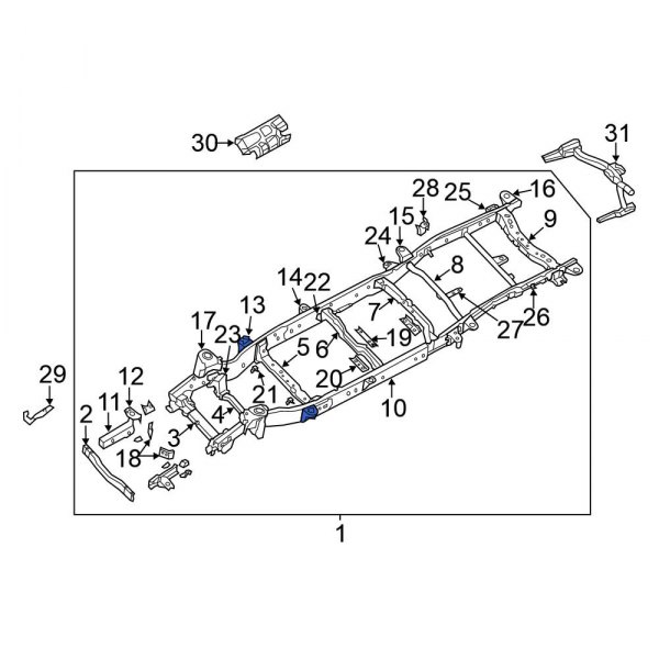 Frame Rail Bracket