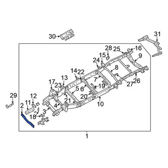 Nissan OE - Frame Crossmember