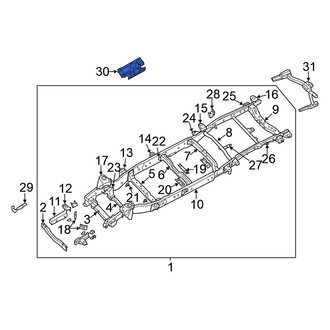 Nissan OE - Floor Pan Heat Shield