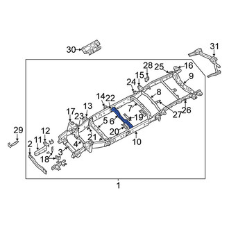 Nissan OE - Frame Crossmember