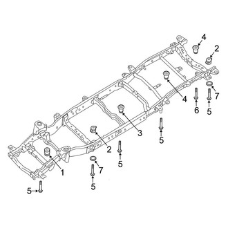 Nissan OE - Frame - Body Mounting