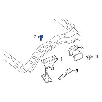 Nissan OE - Spare Tire Carrier Winch Bolt