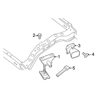 Nissan OE - Frame - Spare Tire Carrier