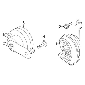 Nissan OE - Electrical - Horn