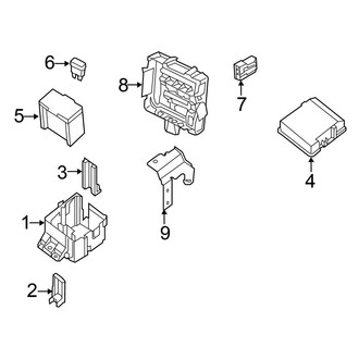 Nissan OE - Electrical - Fuse & Relay (Engine Compartment)