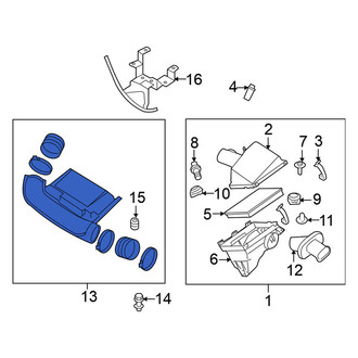 Nissan OE - Engine Air Intake Resonator
