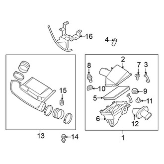 Nissan OE - Engine - Air Intake (4.0L)