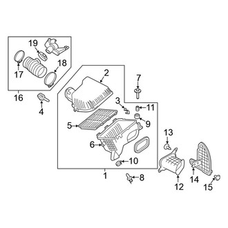 Nissan OE - Engine - Air Intake (5.6L)