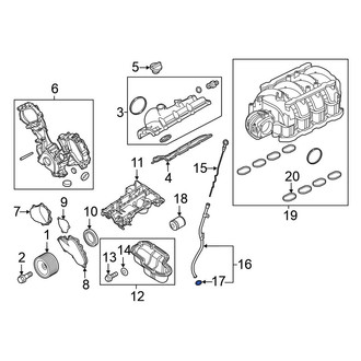 Nissan OE - Engine Oil Dipstick Tube O-Ring