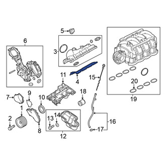 Nissan OE - Right Engine Valve Cover Gasket