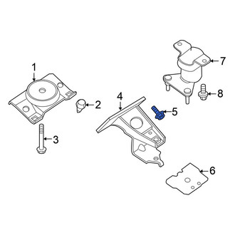 Nissan OE - Front Engine Mount Bolt