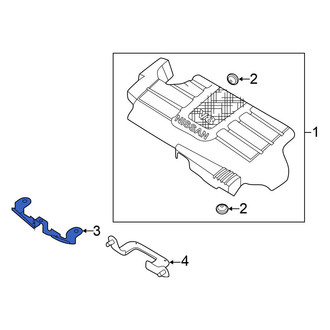 Nissan OE - Front Engine Cover Bracket