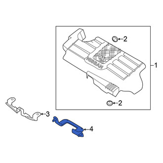 Nissan OE - Rear Engine Cover Bracket