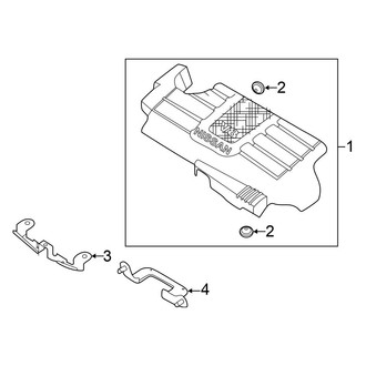 Nissan OE - Engine Appearance Cover (5.6L)