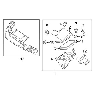 Nissan OE - Engine - Air Intake (5.6L)