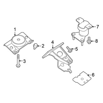 Nissan OE - Engine & Transmission Mounting (5.6L)