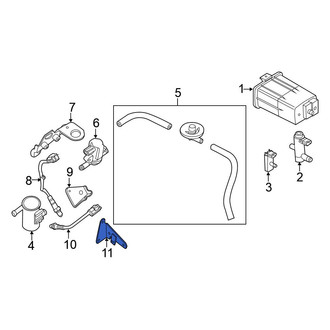 Nissan OE - Rear Oxygen Sensor Bracket