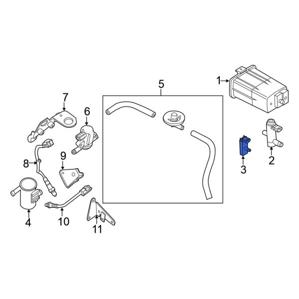 Evaporative Emissions System Pressure Sensor