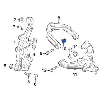 Nissan OE - Lower Suspension Control Arm Nut