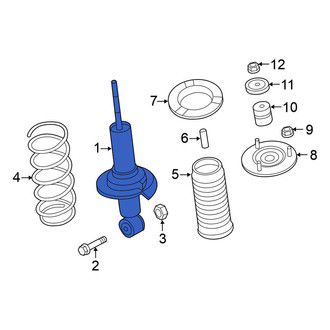 Nissan OE - Rear Suspension Shock Absorber