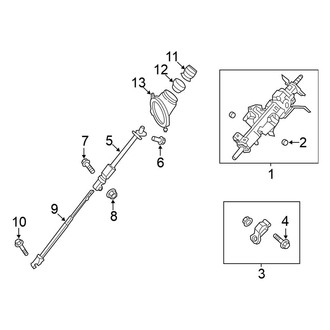 Nissan OE - Steering Column Assembly (4.0L / 5.6L)