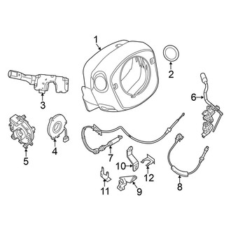 Nissan OE - Steering Column - Shroud, Switches & Levers