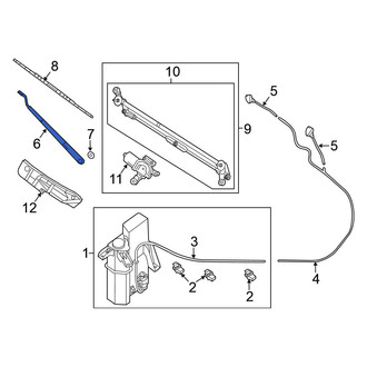 Nissan OE - Wiper Arm