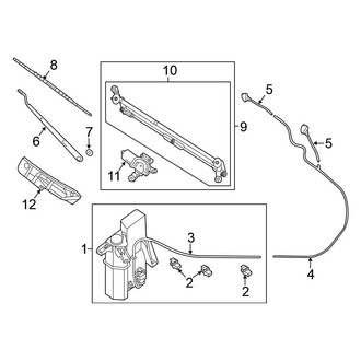 Nissan OE - Washer Fluid Reservoir