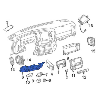 Nissan OE - Steering Column Cover