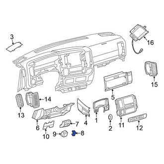 Nissan OE - Left Instrument Panel Cover