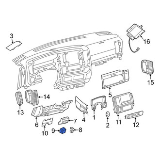 Nissan OE - Left Instrument Panel Cover