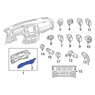 Nissan OE - Instrument Panel Lens