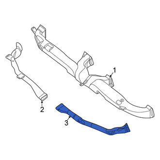 Nissan OE - Left Instrument Panel Air Duct
