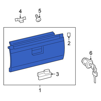 Nissan OE - Front Glove Box Door