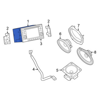 Nissan OE - Radio Control Unit