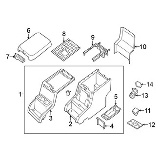 Nissan OE - Center Console
