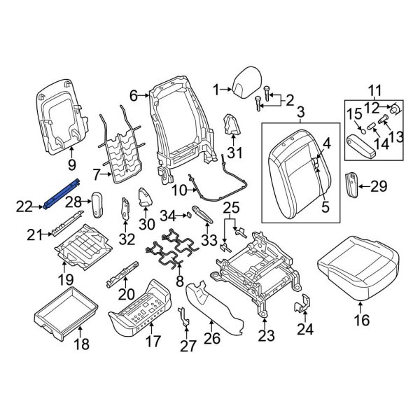 Seat Track Reinforcement Bracket