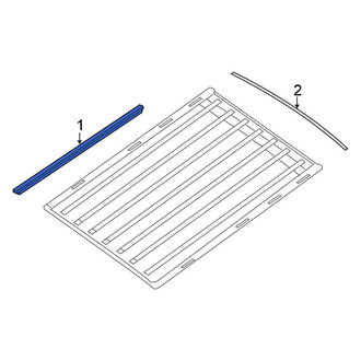 Nissan OE - Right Roof Panel Weatherstrip