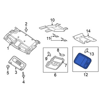 Nissan OE - Cargo Area Light