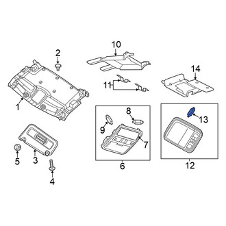 Nissan OE - Trunk Light Bulb
