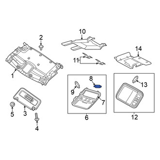 Nissan OE - Map Light Bulb