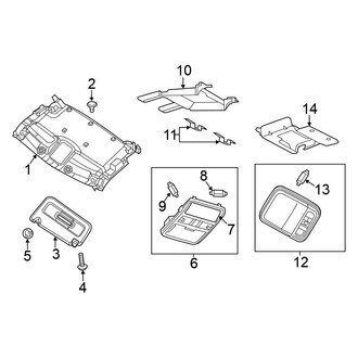 Nissan OE - Roof - Interior Trim (Standard Roof), (Standard Cargo Van)